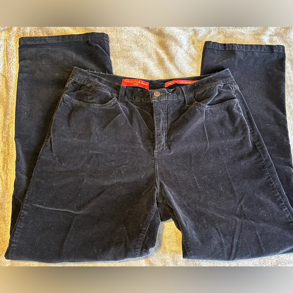 NYJD Dark Brown Corduroy Pants Size 14